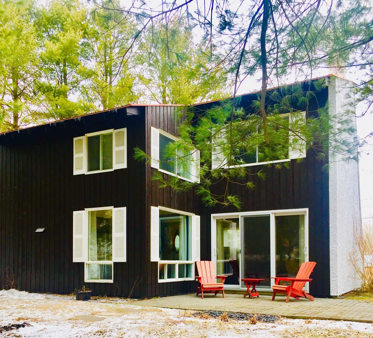 Chalets à louer Estrie - le Jackrabbit