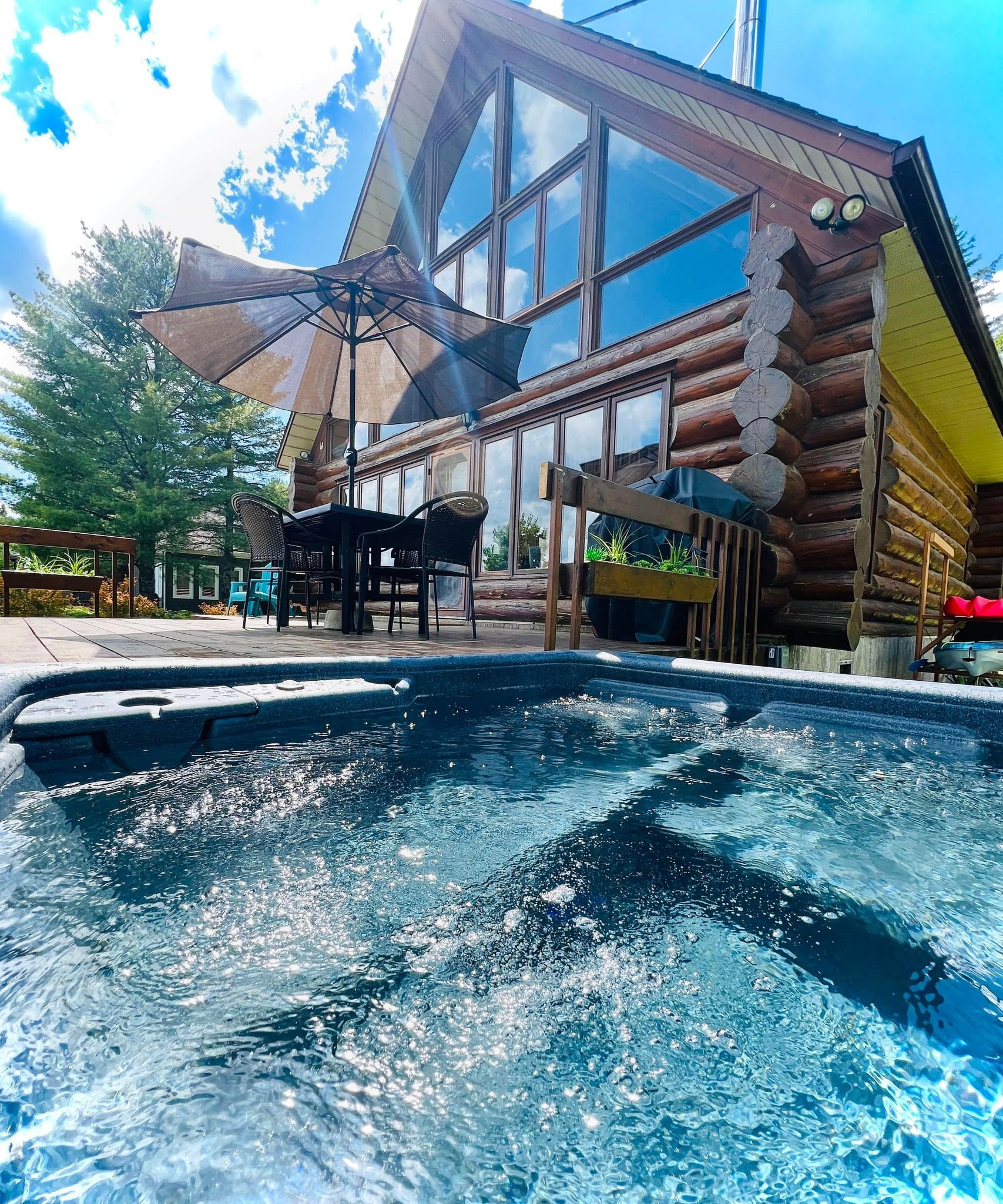 Chalets Estrie - Le Rondin du Lac Alymer